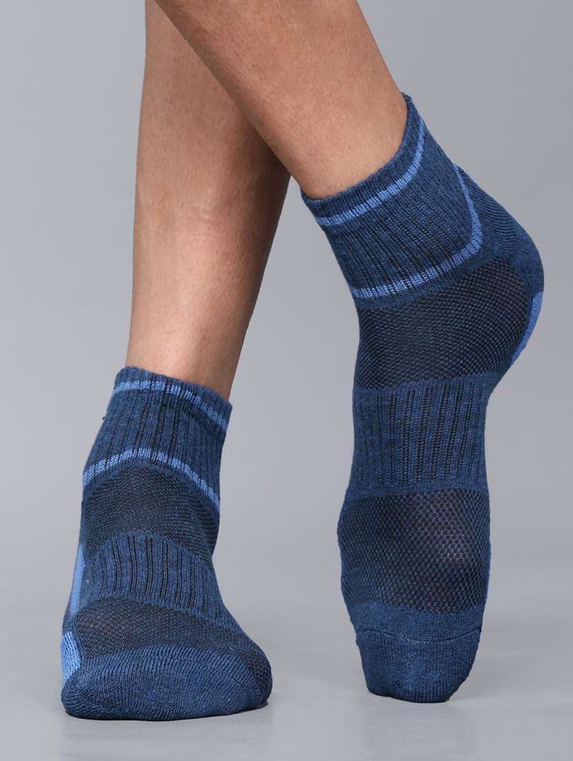 men cotton ankle length socks combo - 21587908 -  Standard Image - 2