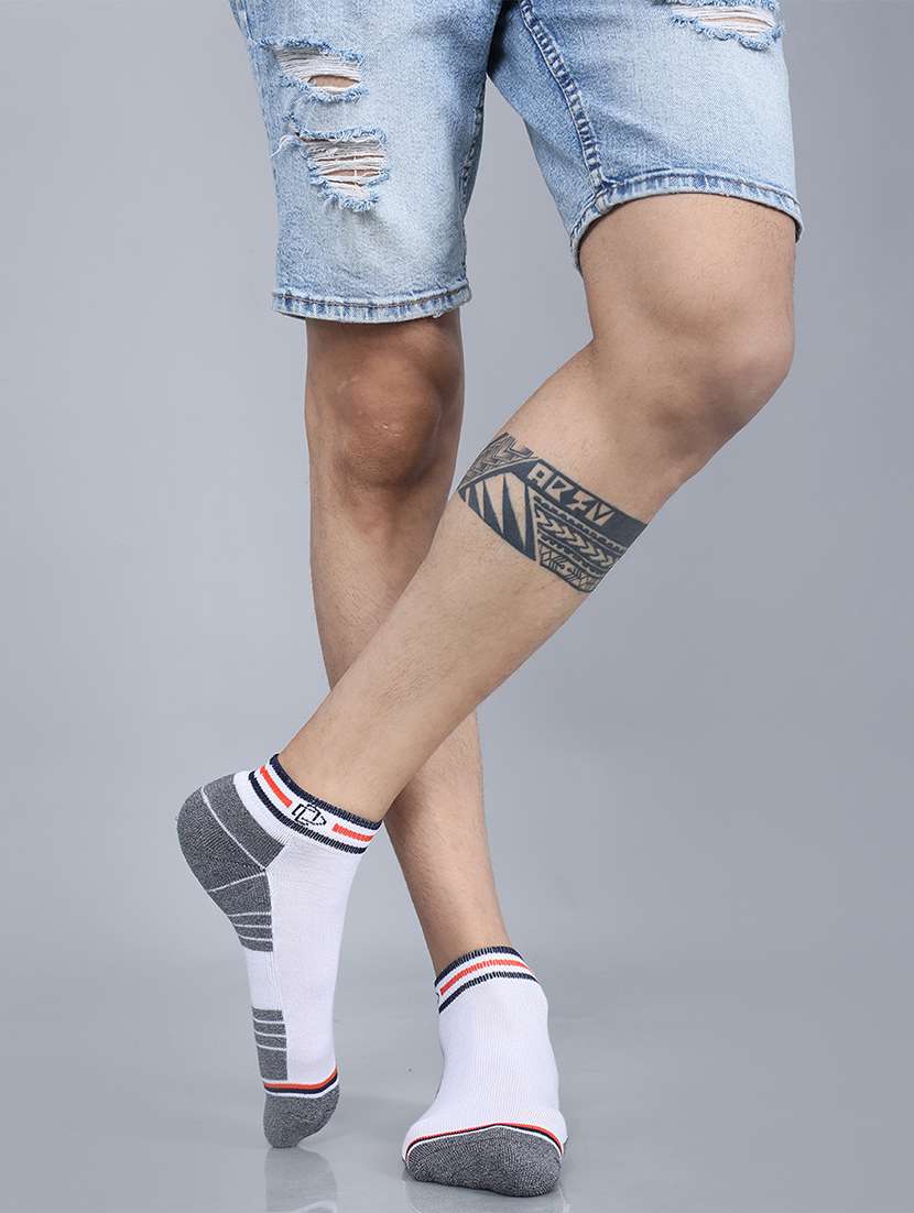 men cotton ankle length socks combo - 21587955 -  Standard Image - 2