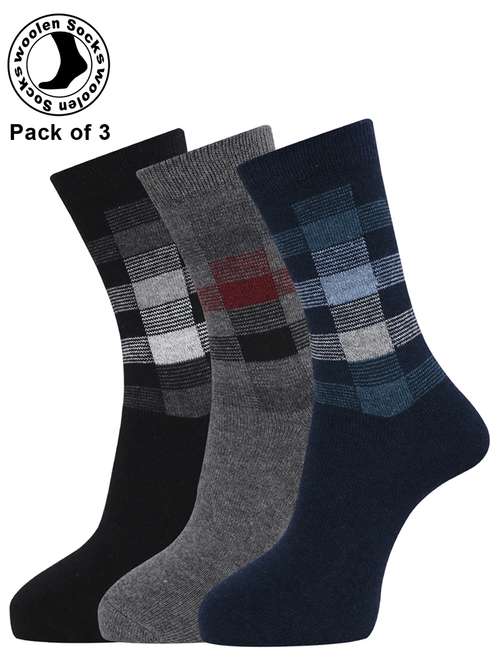 men pack of 3 above ankle length sock - 21588117 -  Standard Image - 0