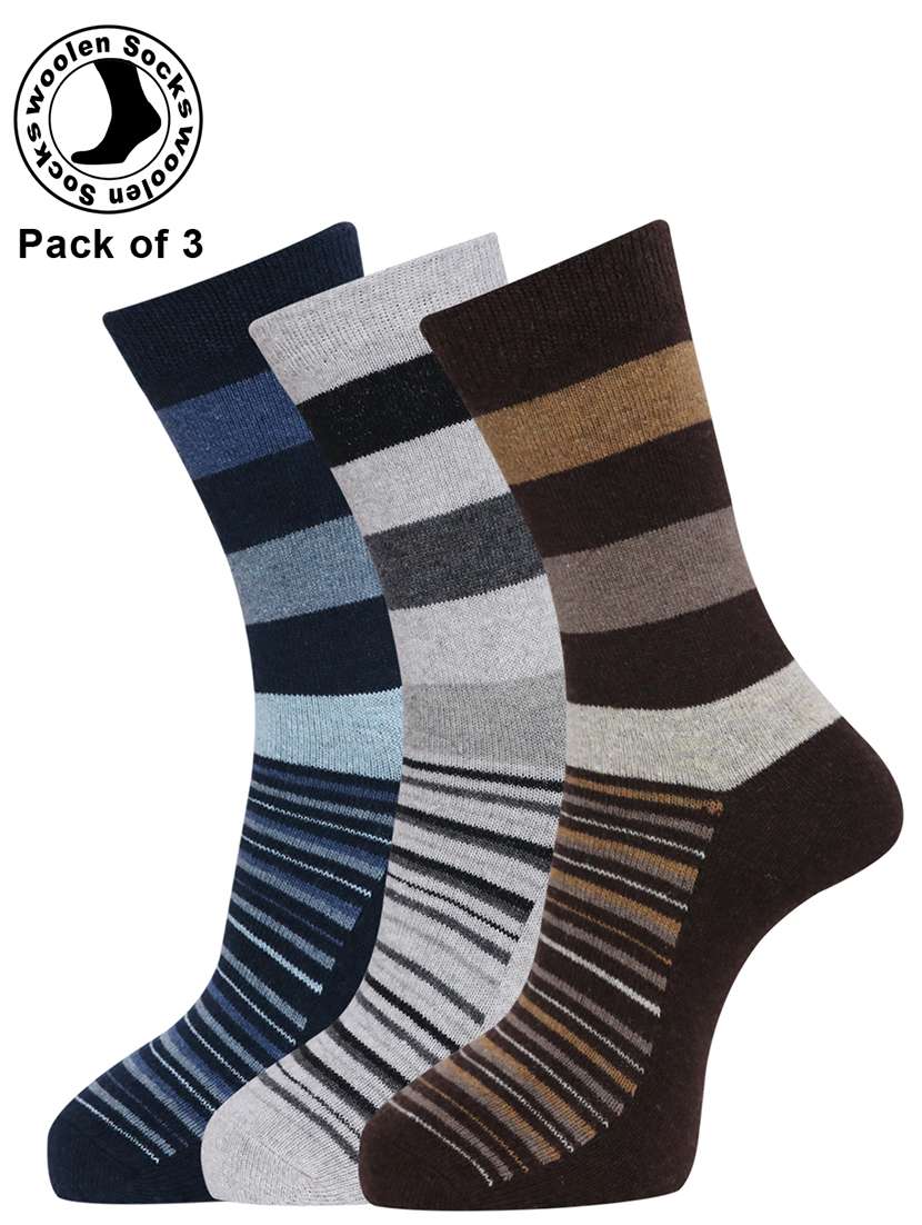 men pack of 3 above ankle length sock
