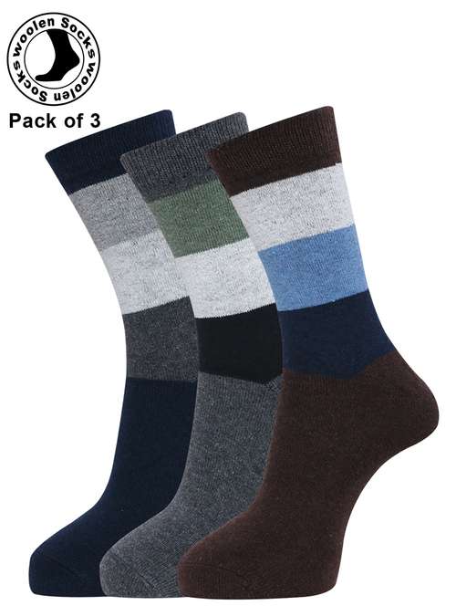 men pack of 3 above ankle length sock - 21588124 -  Standard Image - 0