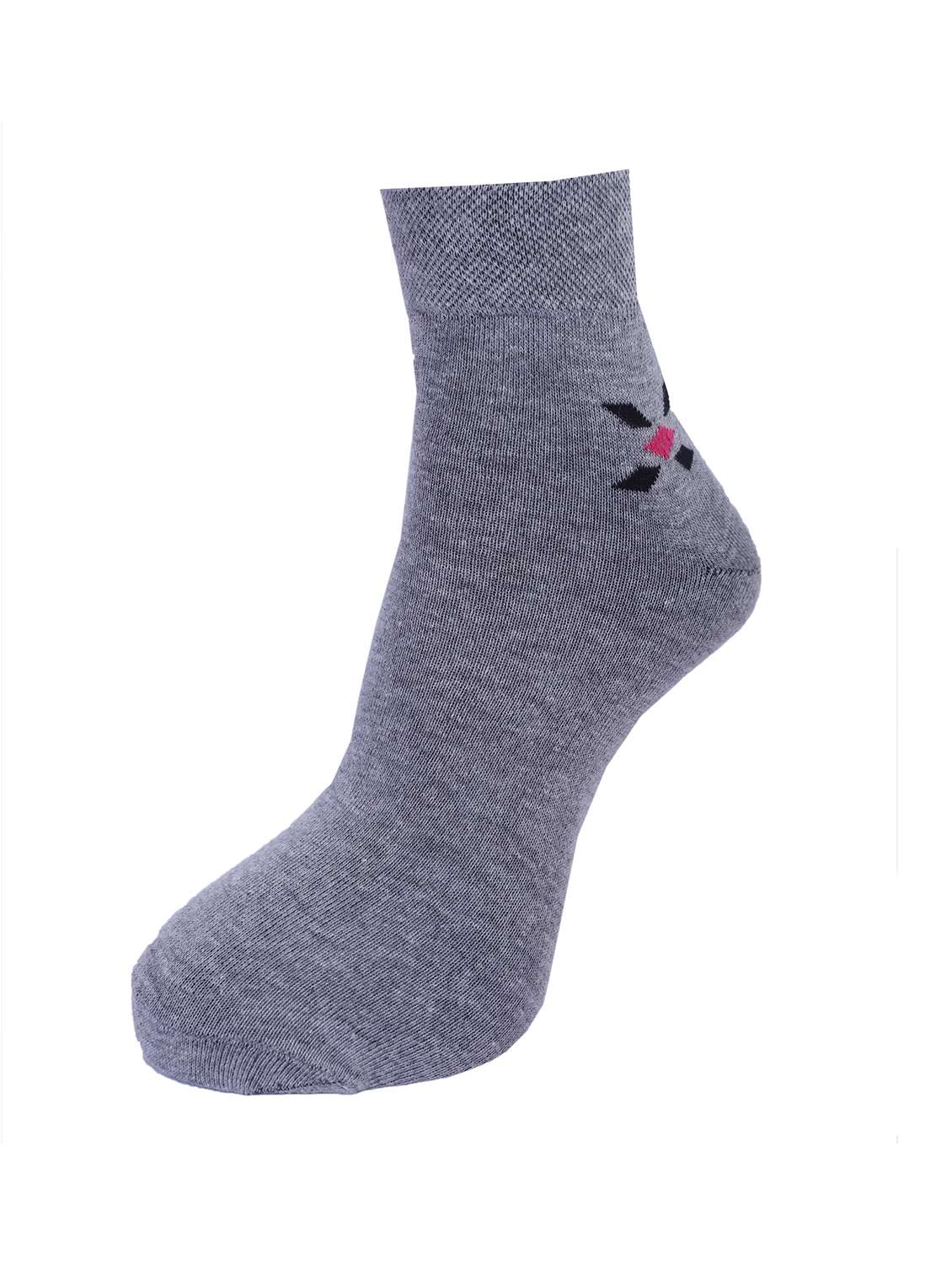 men cotton above ankle length socks combo - 21588390 -  Standard Image - 2
