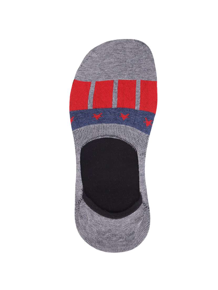 men pack of 3 color block no show socks - 21588528 -  Standard Image - 2