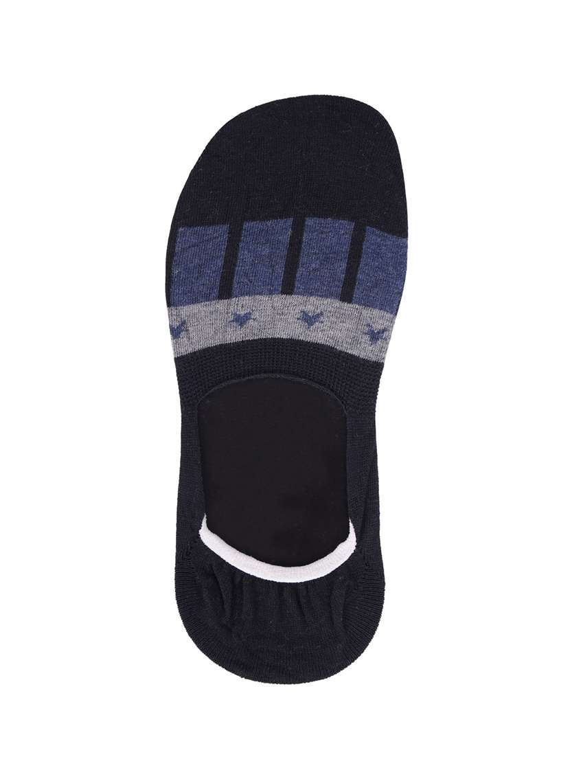 men pack of 3 color block no show socks - 21588529 -  Standard Image - 2