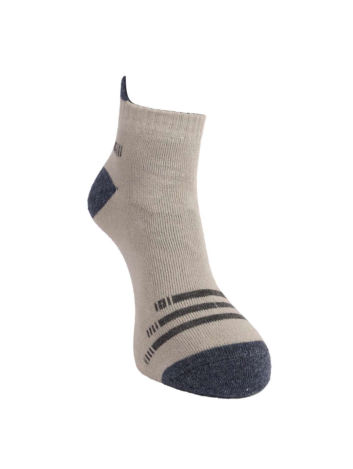 men pack of 3 color block ankle length socks - 21588561 -  Standard Image - 2