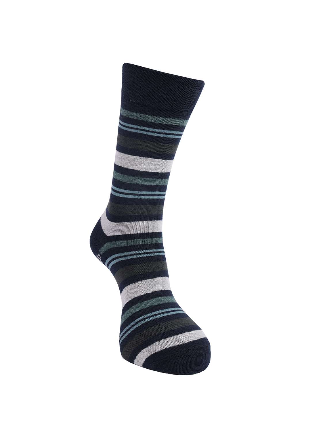 men striped above ankle length socks combo - 21588572 -  Standard Image - 2