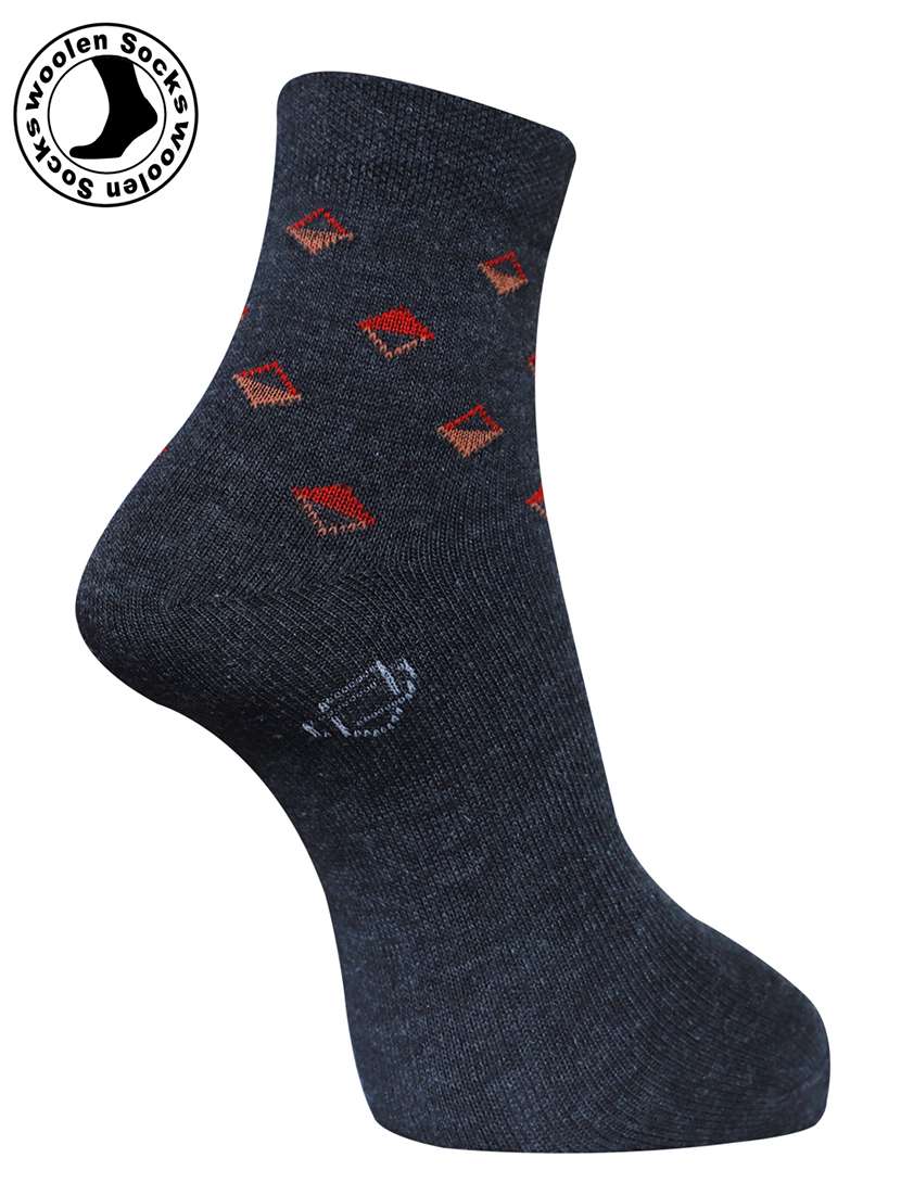 men printed ankle length socks combo - 21588665 -  Standard Image - 2