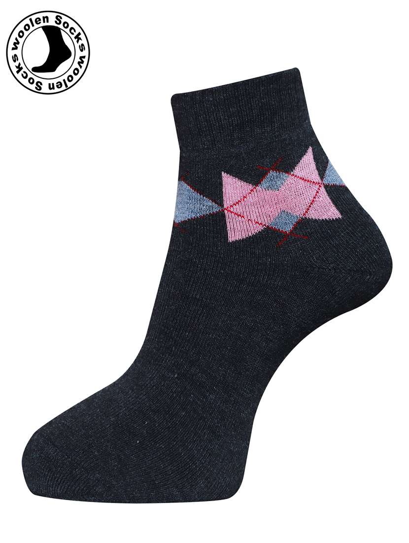 men printed ankle length socks combo - 21588677 -  Standard Image - 2