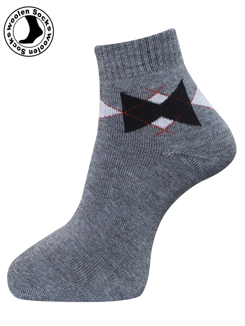 men printed ankle length socks combo - 21588678 -  Standard Image - 2