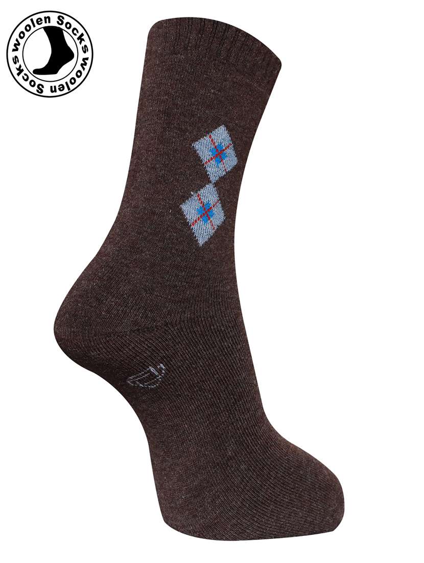 men pack of 3 printed above ankle length socks combo - 21588687 -  Standard Image - 2