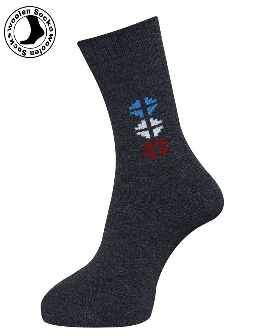 men pack of 3 printed above ankle length socks combo - 21588692 -  Standard Image - 2