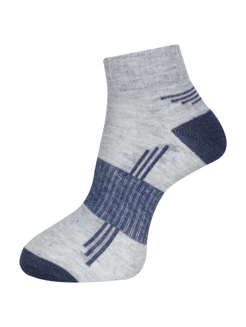 men pack of 3 self design ankle length socks combo - 21588699 -  Standard Image - 2