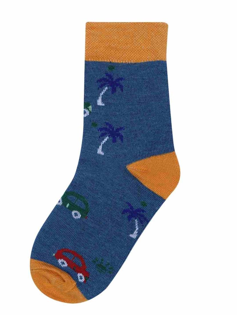 boys printed ankle length socks combo - 21588803 - Standard Image - 2