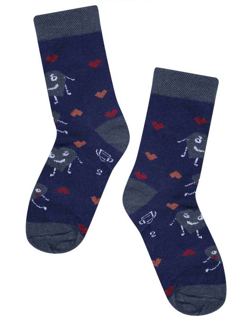 boys printed ankle length socks combo - 21588817 -  Standard Image - 2
