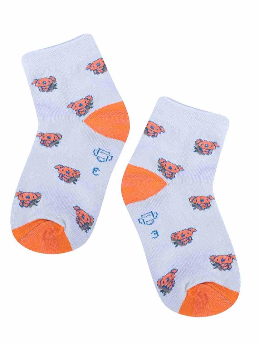 boys printed ankle length socks combo - 21588824 - Standard Image - 2