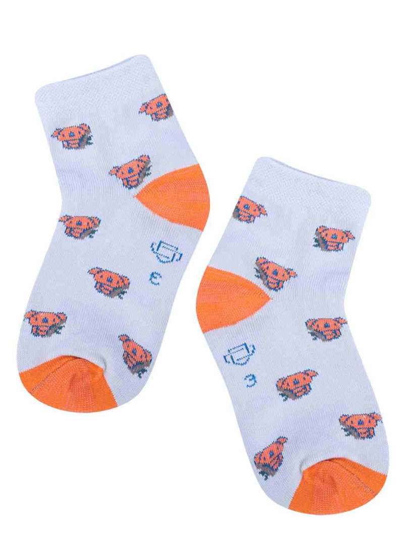 boys printed ankle length socks combo - 21588825 -  Standard Image - 2