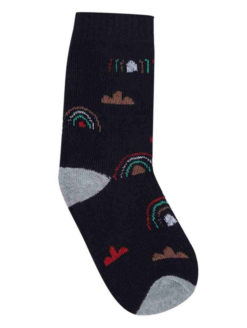 boys printed ankle length socks combo - 21588837 -  Standard Image - 2