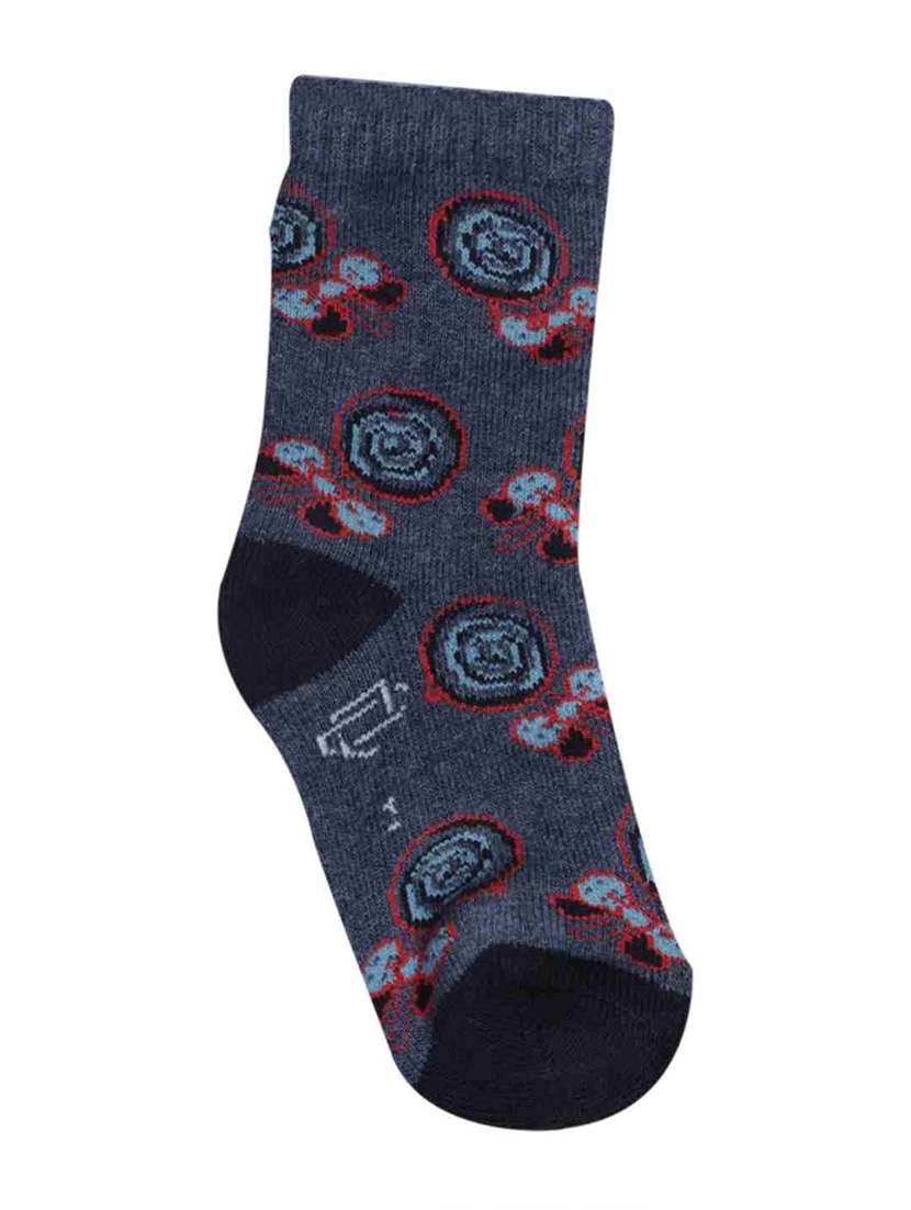 boys printed ankle length socks combo - 21588844 -  Standard Image - 2