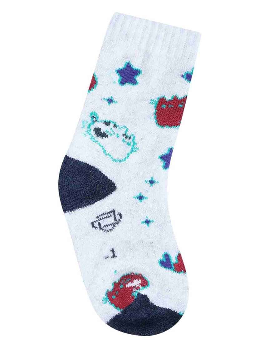 boys printed ankle length socks combo - 21588869 -  Standard Image - 2