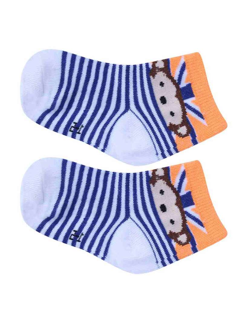 boys printed ankle length socks combo - 21588875 -  Standard Image - 2