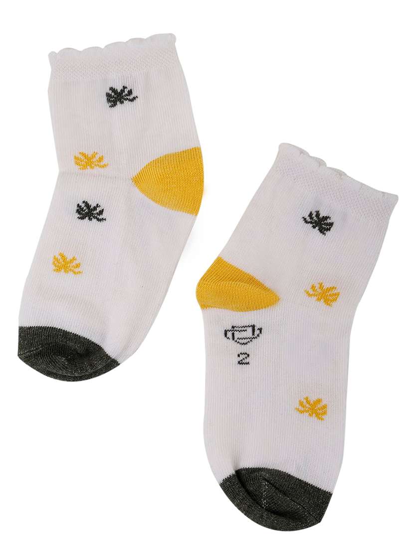 boys pack of 5 ankle length sock - 21589105 -  Standard Image - 2