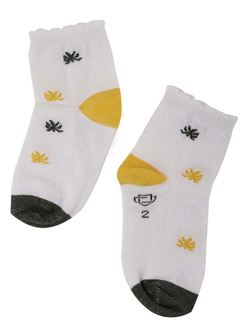 boys pack of 5 ankle length sock - 21589107 -  Standard Image - 2
