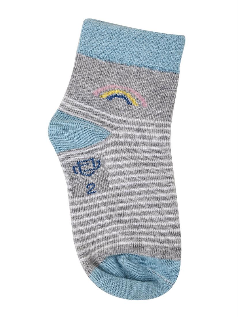 boys pack of 5 above ankle length sock - 21589126 - Standard Image - 2