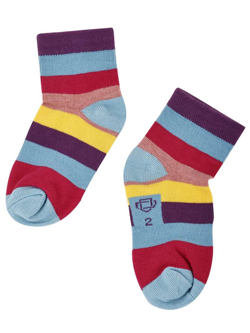 boys pack of 5 above ankle length sock - 21589131 -  Standard Image - 2