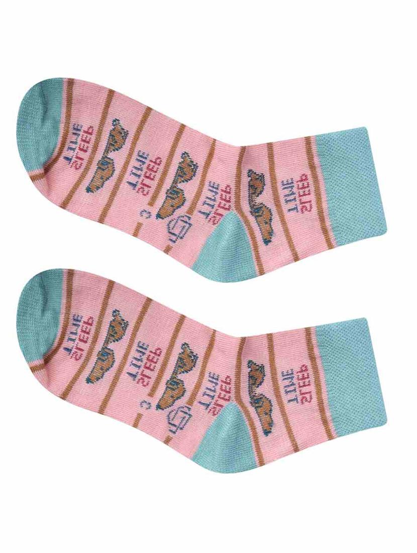 kids pack of 5 ankle length socks - 21589164 - Standard Image - 2