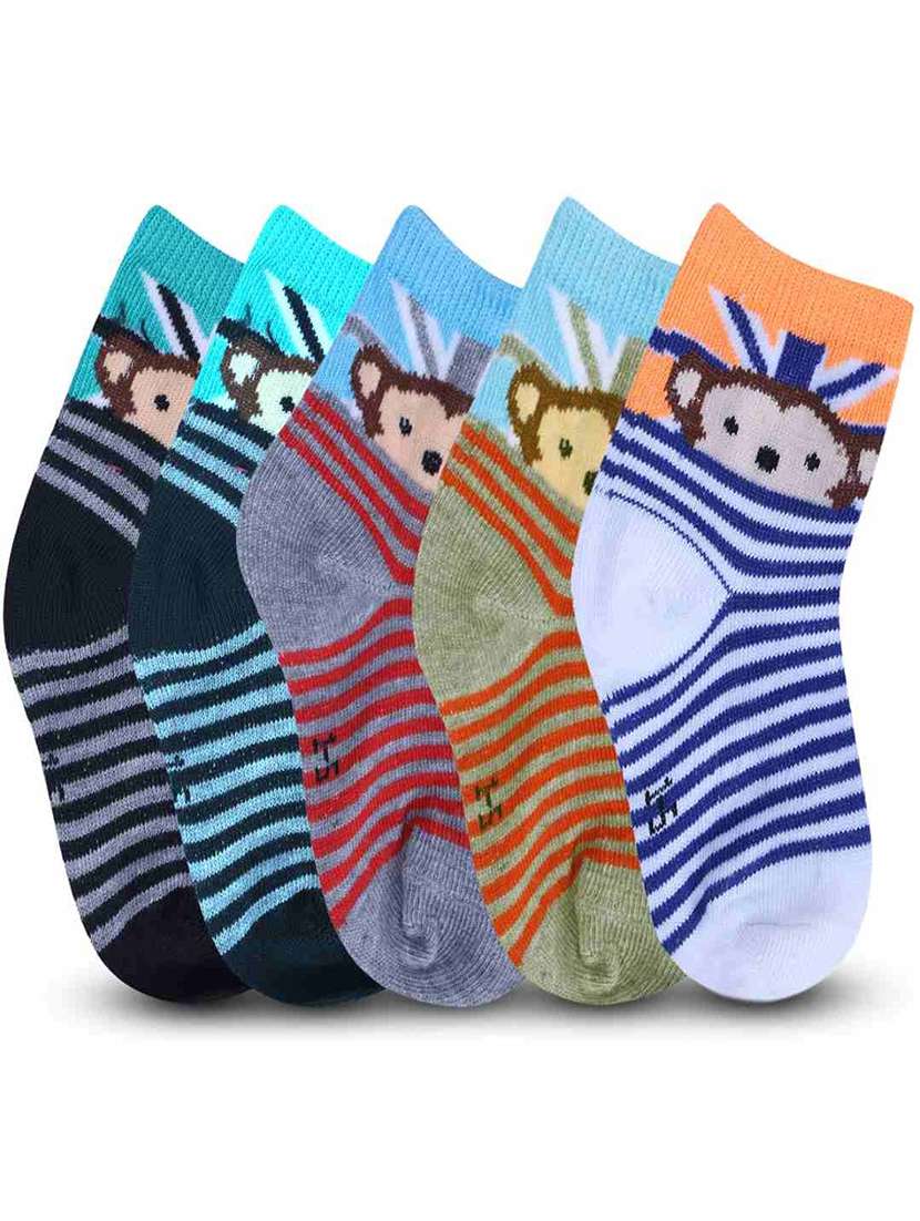 kids ankle length socks combo
