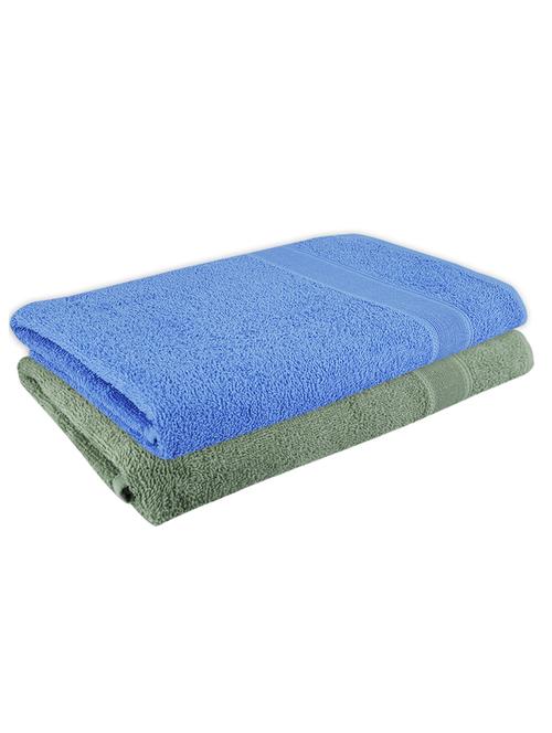 pack of 2 solid ultra-absorbent bath towel for men and women - 21589306 - Standard Image - 0