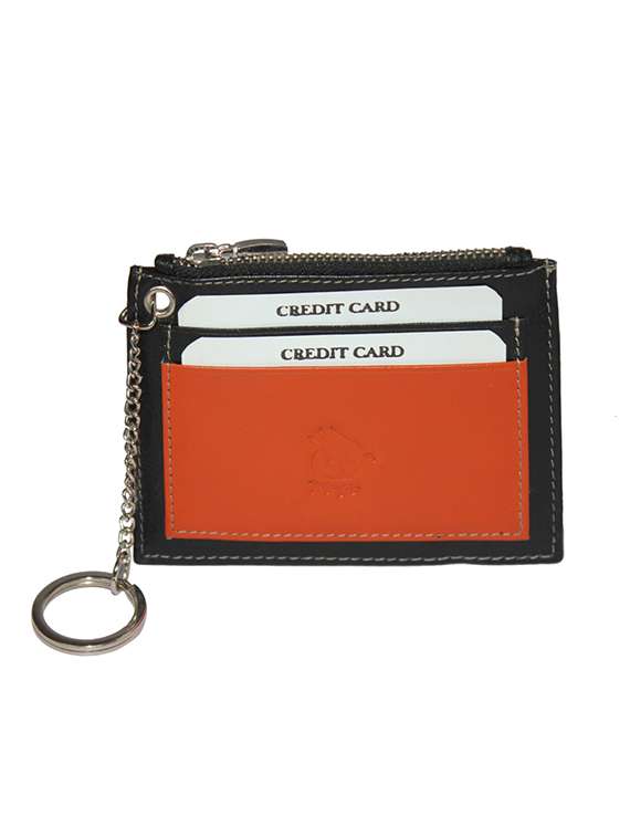 black leather card holder - 21590753 -  Standard Image - 2