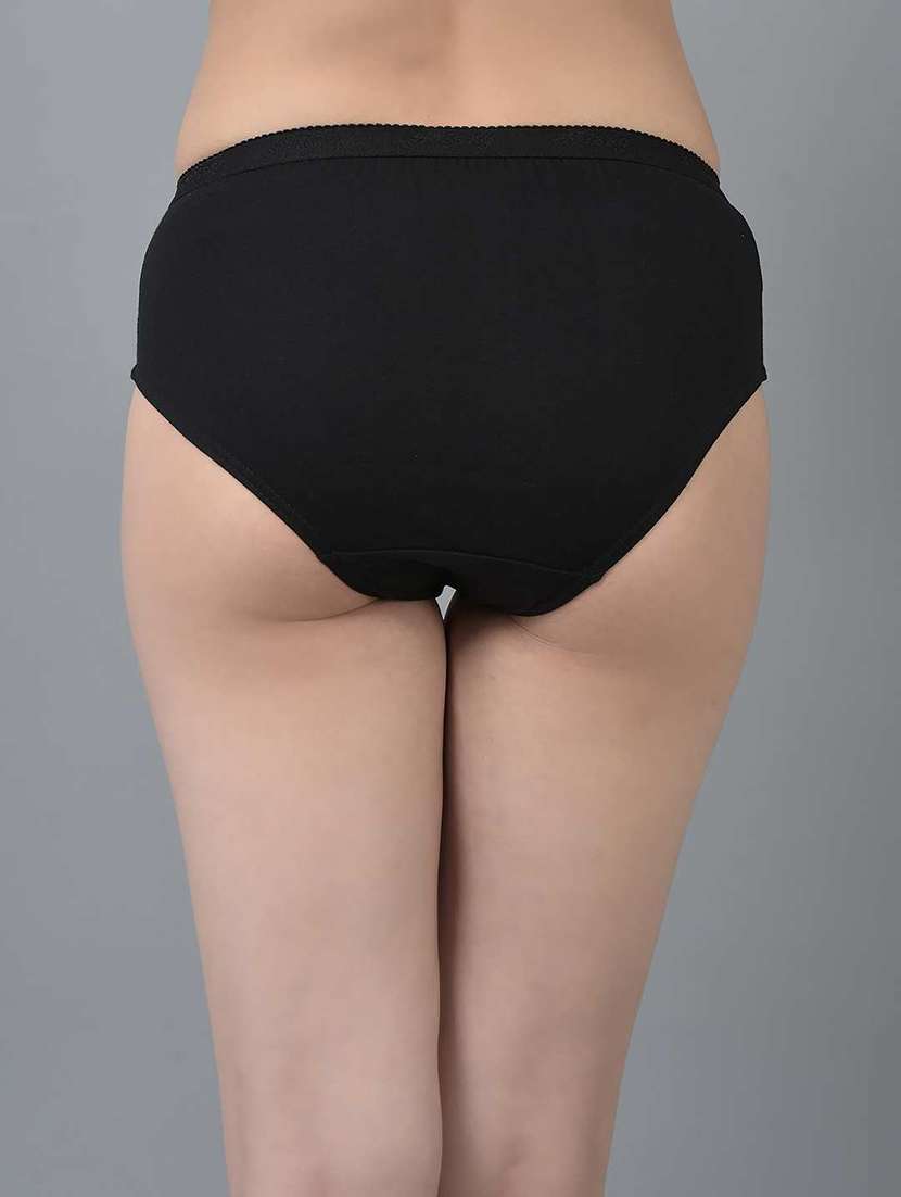 women solid mid rise hipster panty combo - 21592799 -  Standard Image - 2