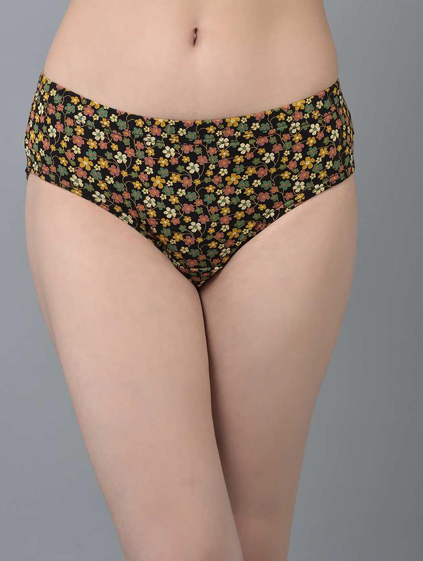 women printed mid rise hipster panty combo - 21592819 - Standard Image - 2