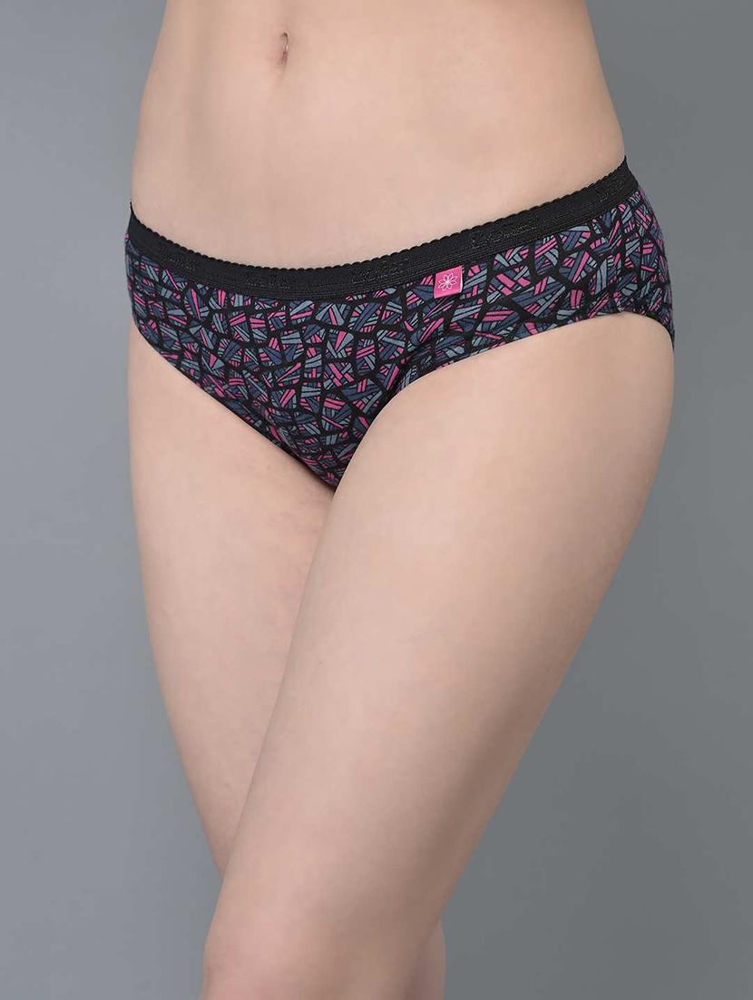 women printed low rise bikini panty combo - 21592876 - Standard Image - 2