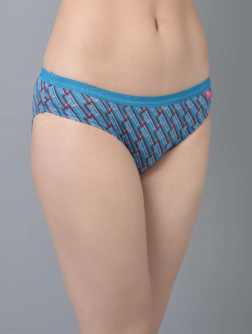women printed low rise bikini panty combo - 21592880 - Standard Image - 2