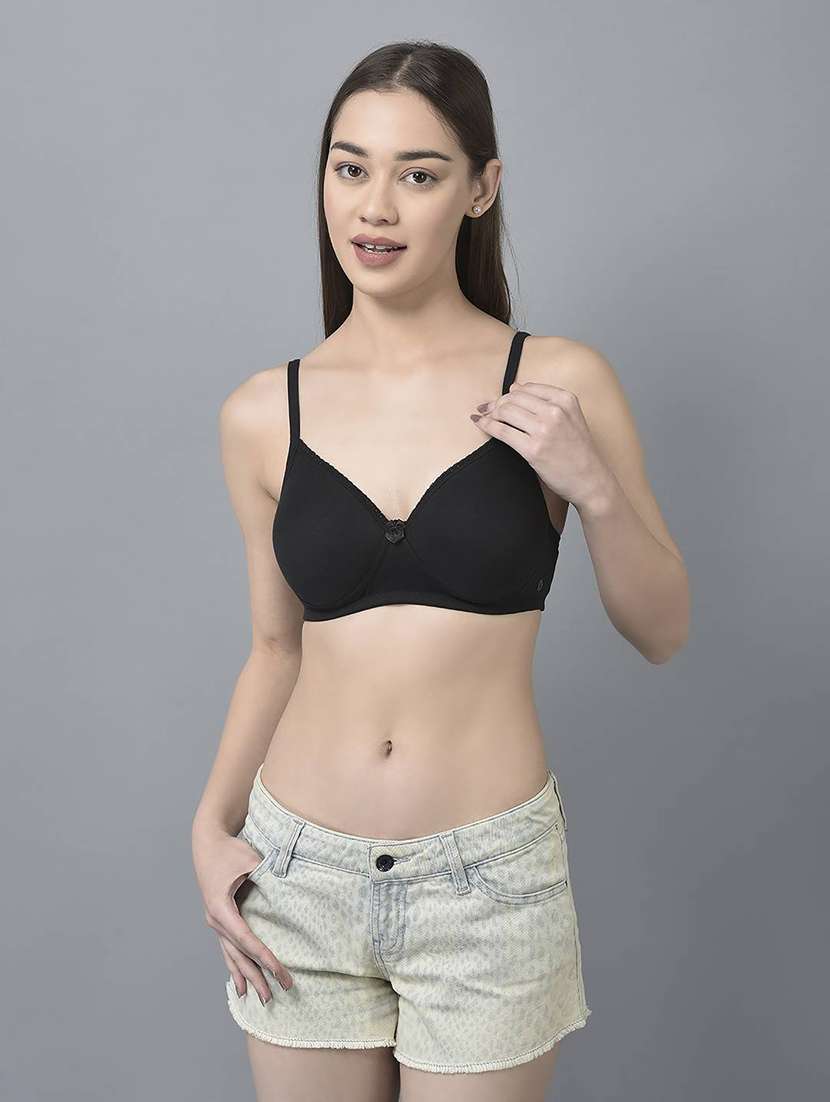 women solid full coverage everyday bra combo - 21592940 -  Standard Image - 2