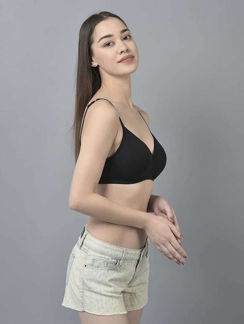 women solid full coverage everyday bra combo - 21592948 -  Standard Image - 2