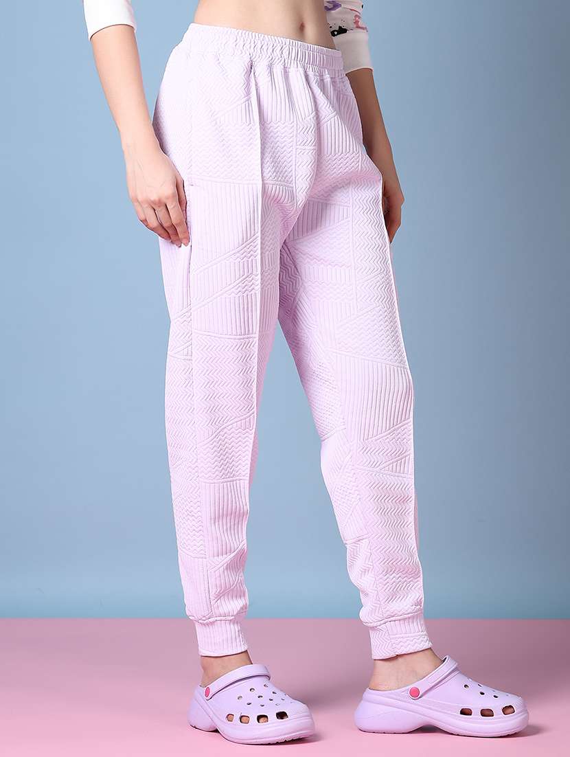 women solid mid rise jogger - 21593439 -  Standard Image - 2