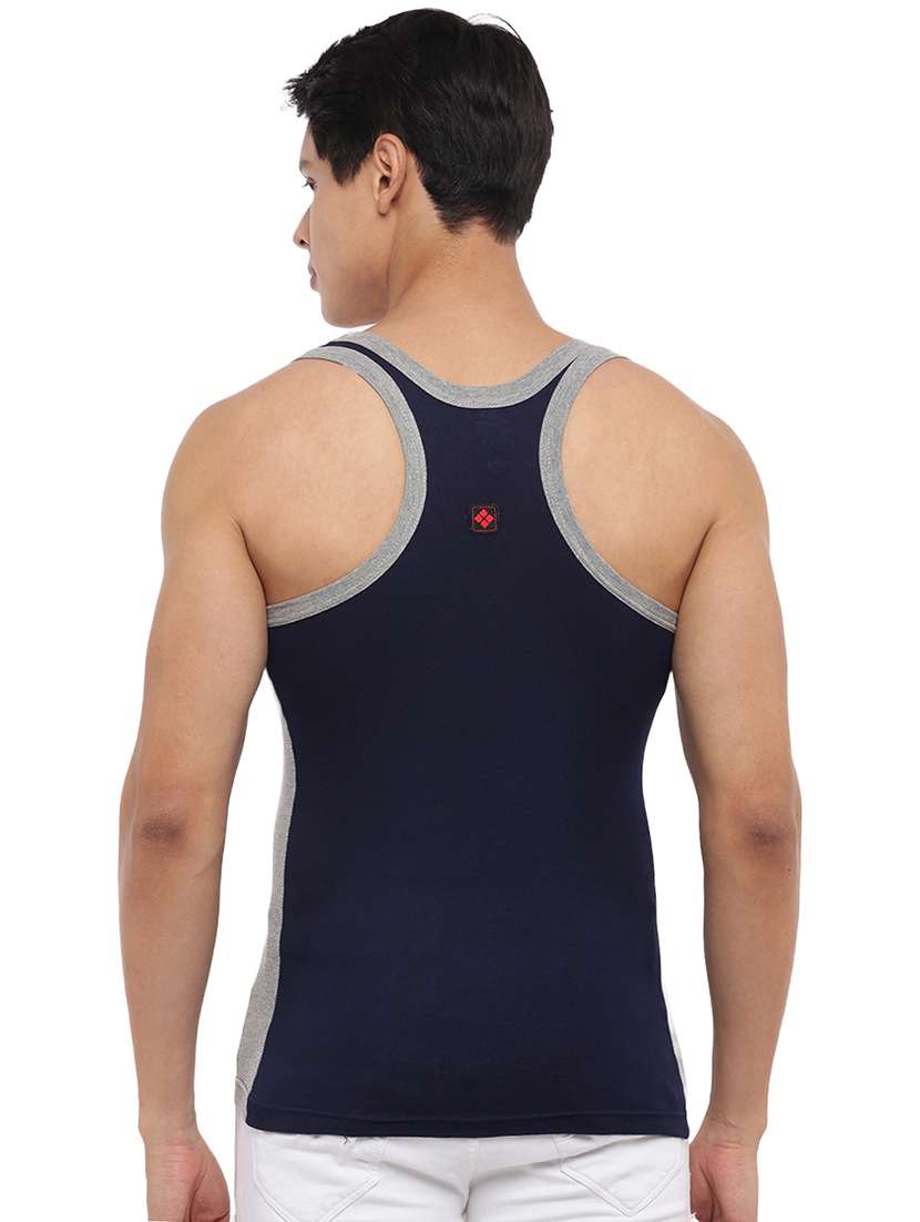 men pack of 2 color block vests - 21594559 -  Standard Image - 2
