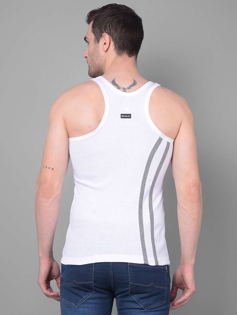 men pack of 2 striped vest - 21594611 -  Standard Image - 2
