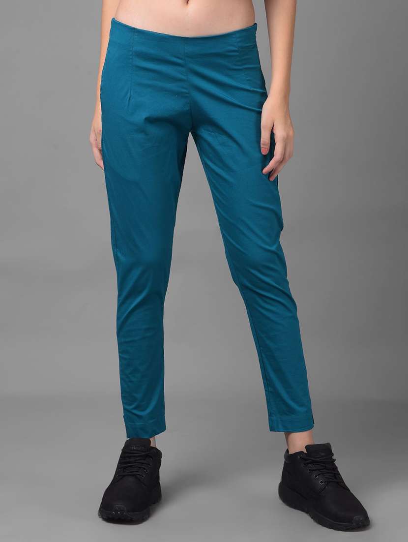 women pack of 2 solid ankle length jeggings - 21594904 -  Standard Image - 2