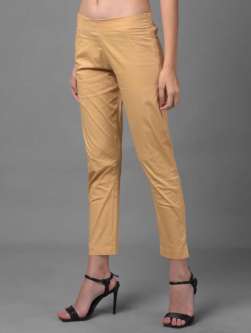 women solid ankle length jegging - 21594912 - Standard Image - 2