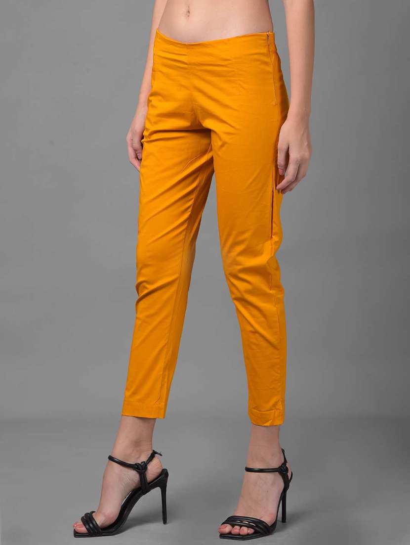 women solid ankle length jegging - 21594914 -  Standard Image - 2