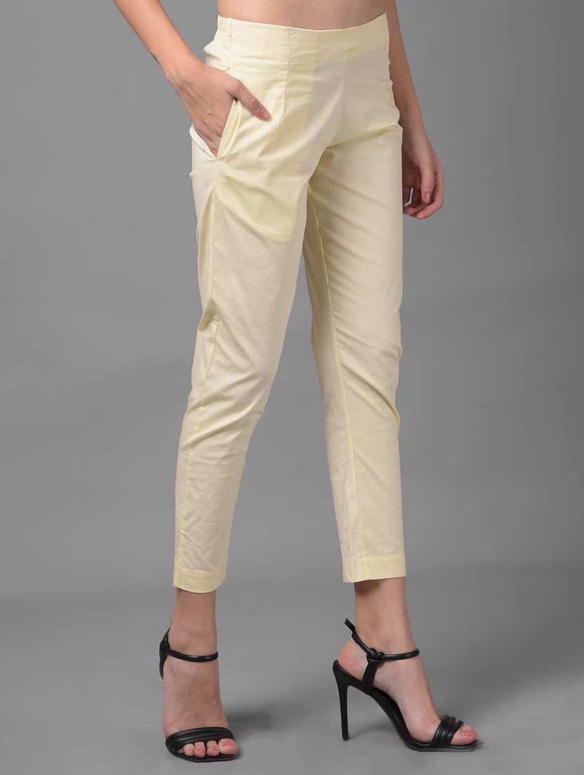 women solid ankle length jegging - 21594915 -  Standard Image - 2