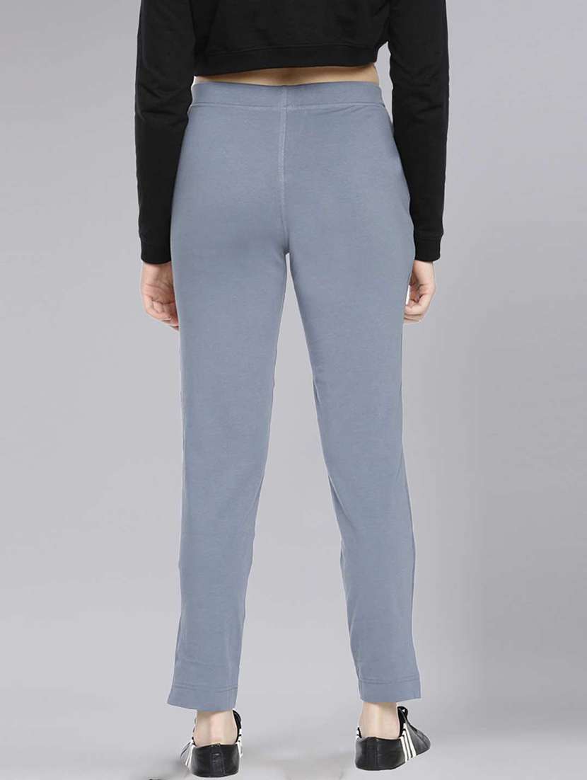 women solid ankle length jegging - 21594938 - Standard Image - 2