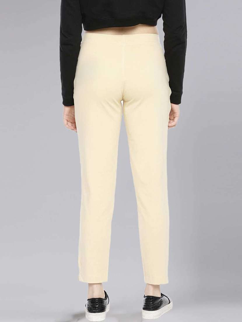 women solid ankle length jegging - 21594939 -  Standard Image - 2