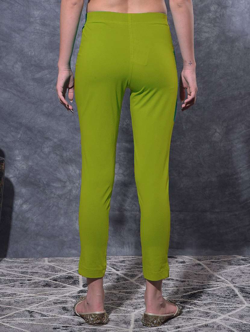 women solid ankle length jegging - 21594949 -  Standard Image - 2