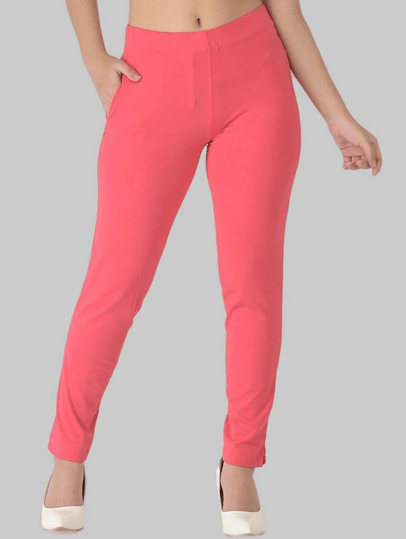 women pack of 2 solid ankle length jeggings - 21594982 - Standard Image - 2