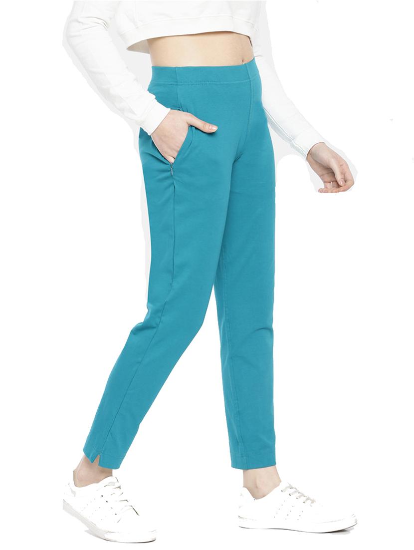 women pack of 2 solid ankle length jeggings - 21594994 - Standard Image - 2